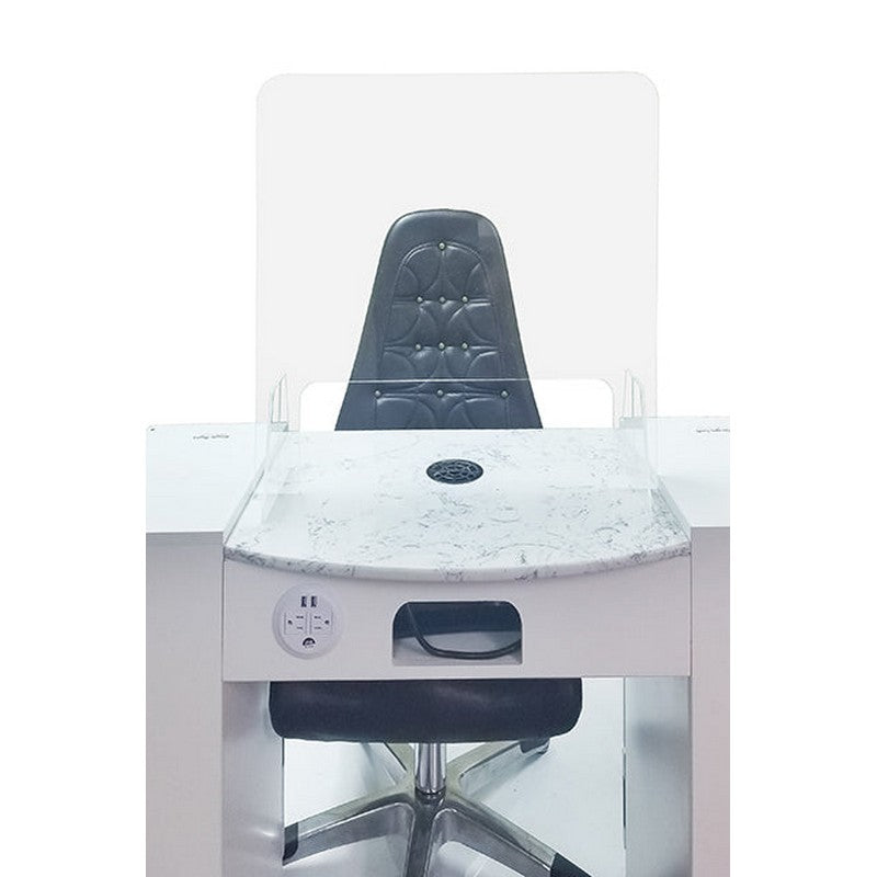 Table Acylic Protected Screen - 23 in